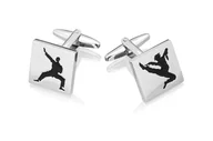 Spinki do mankietów i krawatów - Spinki do mankietów Karate SD-1559 - miniaturka - grafika 1
