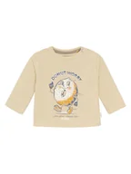 Kaftaniki dla niemowląt - Noppies Koszulka "Sabelli" w kolorze beżowym - miniaturka - grafika 1