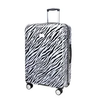 Walizki - Duża walizka PUCCINI BEVERLY HILLS ABS015A 10 Zebra - miniaturka - grafika 1
