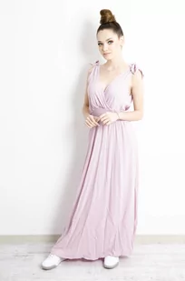 SUKIENKA MAXI W KOLORZE RÓŻOWYM - Olika - Sukienki - miniaturka - grafika 1