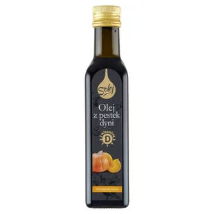 Oleofarm Olej z pestek dyni z wit. D S'olej 250ml - 5904960012545 - Olej spożywczy - miniaturka - grafika 1