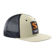 Czapki i chusty sportowe damskie - Czapka Salomon Trucker Plaza Taupe - miniaturka - grafika 1