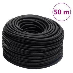 vidaXL Hybrydowy wąż pneumatyczny, czarny, 50 m, guma i PVC - Akcesoria pneumatyczne - miniaturka - grafika 1