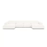 Narożniki - Beżowy narożnik (w kształcie litery "U") Jodie – Micadoni Home - miniaturka - grafika 1