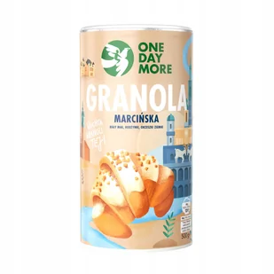 One Day More Granola Marcińska 500g - Płatki śniadaniowe i musli - miniaturka - grafika 1