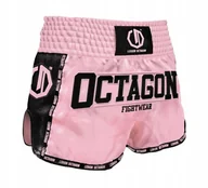 Kimona, stroje i obuwie - Octagon Spodenki Muay Thai Legion Future Premium Różowe XS - miniaturka - grafika 1