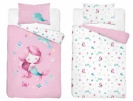 Pościel dla dzieci - Pościel bawełniana 90x120 5512a syrenka - miniaturka - grafika 1