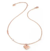 Naszyjniki - Naszyjnik Guess Falling In Love JUBN02230JWRGT/U - miniaturka - grafika 1