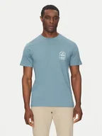 Koszulki męskie - Billabong T-Shirt EBYZT00308 Niebieski Regular Fit - miniaturka - grafika 1