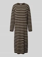 Sukienki - Sukienka z dzianiny z okrągłym dekoltem model ‘NURIA’ - miniaturka - grafika 1