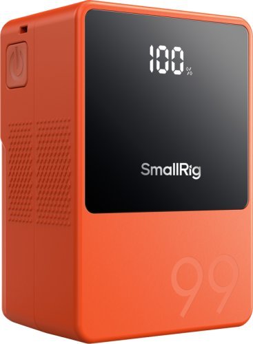 Akumulator SmallRig SmallRig 4929 V-Mount Mini Akumulator VB99, D-Tap, USB-A, USB-C, pomarańczowy