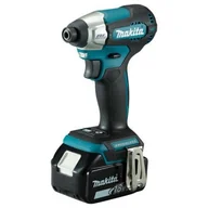 Klucze udarowe - Makita Wkrętarka Udarowa Akumulatorowa 1/4" 140Nm 18V 2*3.0Ah M DTD157RFJ 1110003538871 - miniaturka - grafika 1