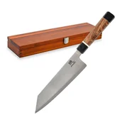 Noże kuchenne - Shiori 撓 Nubari Sifu profesjonalny nóż szefa kuchni ze stali ZDP-189 - miniaturka - grafika 1