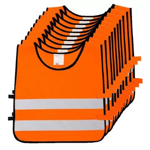 Kamizelka odblaskowa dzieci szkolne 45x50cm 10szt - Akcesoria motoryzacyjne - miniaturka - grafika 1