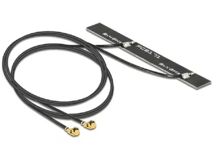 Delock Antena WL-Antenne 2x I-PEX Mini RF 5dBi Doppelantenne 89457 - Anteny Wi Fi - miniaturka - grafika 1