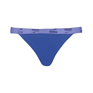 Majtki damskie - PUMA Damskie majtki typu stringi typu bikini typu tanga, kolor fioletowy, rozmiar M, purpurowy elektryczny, M - grafika 1
