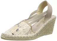 Espadryle damskie - s.Oliver Damskie espadryle 28325, beżowy - beżowy beżowy Snake 454-36 EU - miniaturka - grafika 1