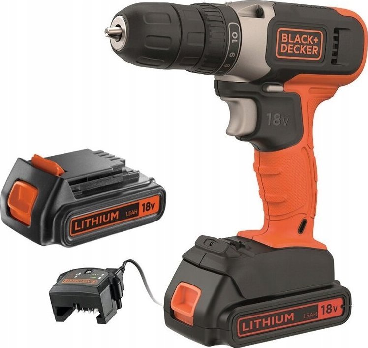 Stanley BCD001C2-QW 18V DD 2x1.5Ah Batteries 400mA Carton