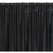 Zasłony - Zasłona EUROFIRANY Marion 2 140 x 270 cm Czarny - miniaturka - grafika 1