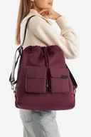 Plecaki - Lasocki MLP-W-015-04 Bordowy - miniaturka - grafika 1