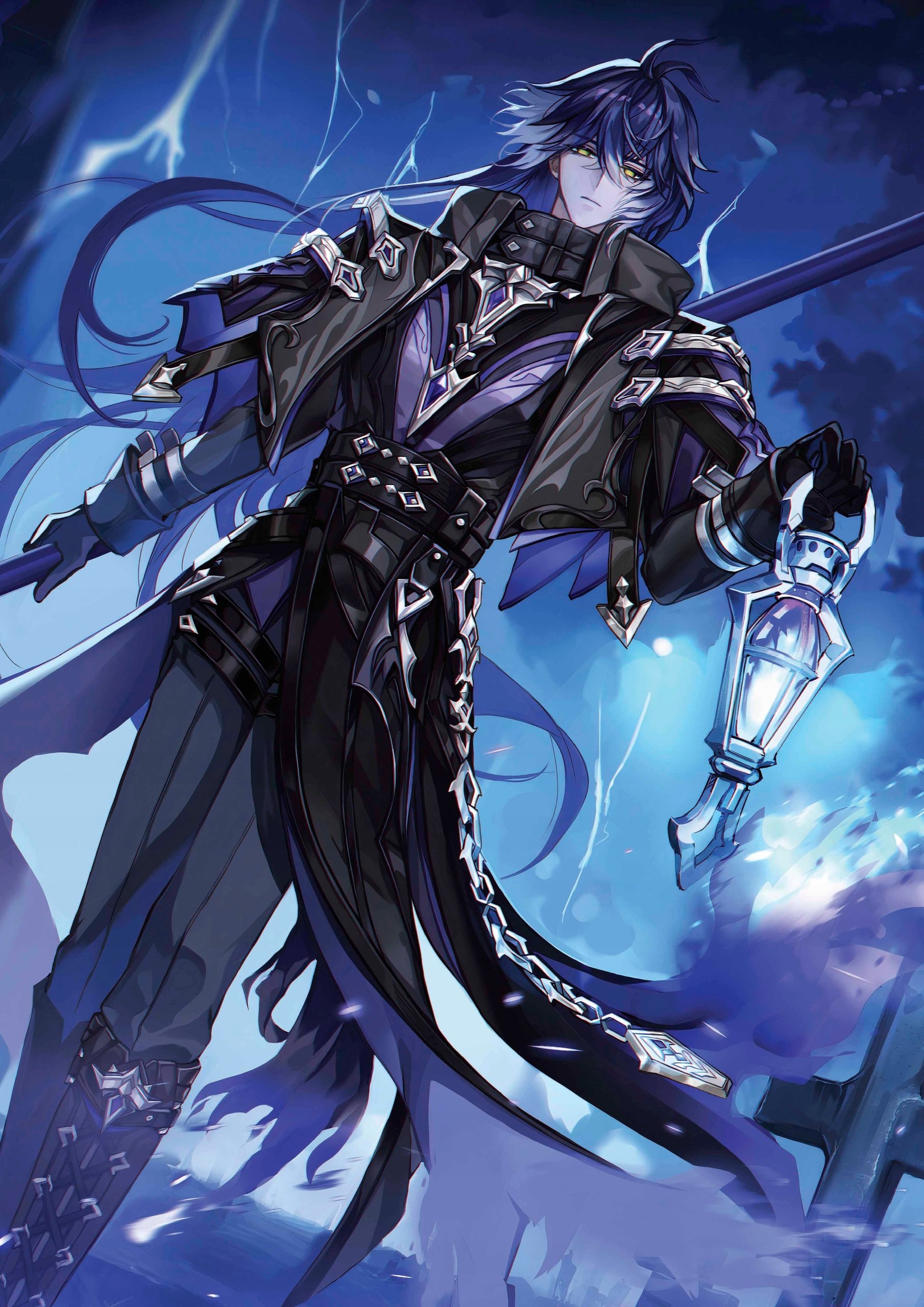 Plakat A3 Genshin Impact Anime Gra Flins