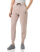 Spodnie rowerowe - Nike NSW TCH FLC Essntl HR PNT Diffused Taupe/Black XXS - miniaturka - grafika 1