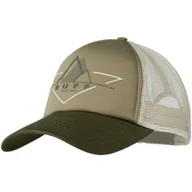 Czapki i chusty sportowe męskie - Czapka z daszkiem Buff Trucker Cap Brak Khaki - miniaturka - grafika 1