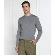 Swetry męskie - Calvin Klein Wełniany sweter | Regular Fit - miniaturka - grafika 1