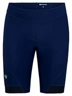 Spodnie męskie - Ziener Ziener Męskie spodnie rowerowe/kolarskie  rowery górskie/wyścigowe  oddychające|szybkoschnący|wyściełane|żelowe, Nelix X-gel niebieski granatowy 50 219231 - miniaturka - grafika 1
