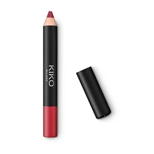 KIKO Milano Smart Fusion Matte Lip Crayon kredka on the go 06 Cherry Red 1.6g - Konturówki do ust - miniaturka - grafika 1