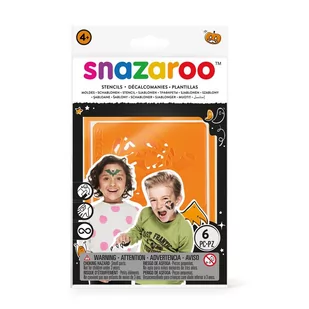 Snazaroo zestaw szablonów do malowania ciała HALLOWEEN - Halloween - miniaturka - grafika 1