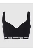 Biustonosze - Biustonosz typu bralette z paskiem z logo - Puma - miniaturka - grafika 1