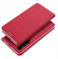 Etui i futerały do telefonów - Kabura LUNA Book Carbon do SAMSUNG A16 5G czerwony - miniaturka - grafika 1