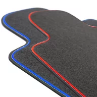 Dywaniki samochodowe - Ford Mondeo MK5 (od 2015) - dywaniki welurowe MOTOLUX z taśmą - miniaturka - grafika 1