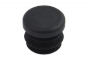 Balustrady i akcesoria - Zaślepka okrągła ZO 14 czarna - miniaturka - grafika 1