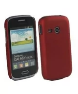 Etui i futerały do telefonów - Coby Samsung Galaxy Y S6310 Czerwony - miniaturka - grafika 1