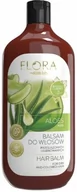 Balsamy i kremy do ciała - Flora, Balsam Włosy Przesuszone I Farbowane, 500 Ml - miniaturka - grafika 1