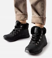 Buty trekkingowe damskie - BUTY damskie BIG STAR MM274488 zimowe trekkingowe TRZEWIKI ocieplane 38 - miniaturka - grafika 1