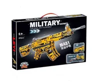 Klocki - KLOCKI MILITARY SERIES – KARABIN M4A1 452 ELEMENTY - miniaturka - grafika 1