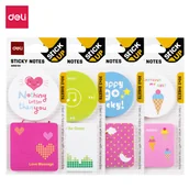 Gadżety  do biura - Notes samoprzylepny notatnik organizer Deli 51x51mm 60 kartek (2x30) - miniaturka - grafika 1