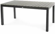 Stoły ogrodowe - Stół ogrodowy rozkładany 160/210 x 90 cm Drena - Szary - miniaturka - grafika 1
