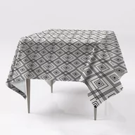 Obrusy i serwetki - Kolorowy obrus gładki ozdobny Geometryczna iluzja, Fabricsy - miniaturka - grafika 1