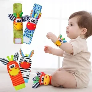 GRZECHOTKI SKARPETKI 3D NA RĄCZKI I NÓŻKI 4SZT SOZZY - Skarpetki damskie - miniaturka - grafika 1