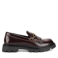 Mokasyny damskie - Mokasyny Gino Rossi MALA-115991 Brązowy - miniaturka - grafika 1