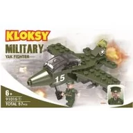 Klocki - Kloksy Armia samolot 57 elementów - miniaturka - grafika 1