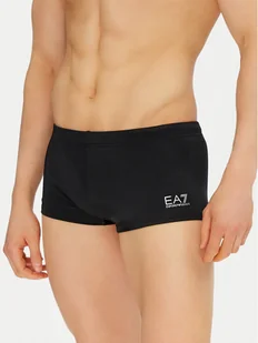 EA7 Emporio Armani Kąpielówki 7M000551 AF14514 MC026 Czarny - Kąpielówki męskie - miniaturka - grafika 1