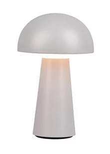 Trio Leuchten Lampa stołowa szara z akumulatorem LED i 3-stopniowym ściemniaczem dotykowym IP44 - Daniel - Lampy stojące - miniaturka - grafika 1