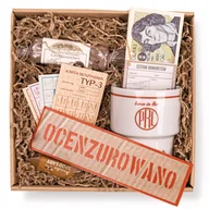 Zestawy upominkowe - Zestaw Born in PRL Kultowy prezent i kubek barowy Stare banknoty Kartki z PRL-u - miniaturka - grafika 1