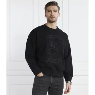 Emporio Armani Bluza | Regular Fit - Bluzy męskie - miniaturka - grafika 1