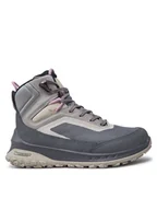 Buty trekkingowe damskie - ECCO Trekkingi Ult-Trn W 82431360995 Szary - miniaturka - grafika 1